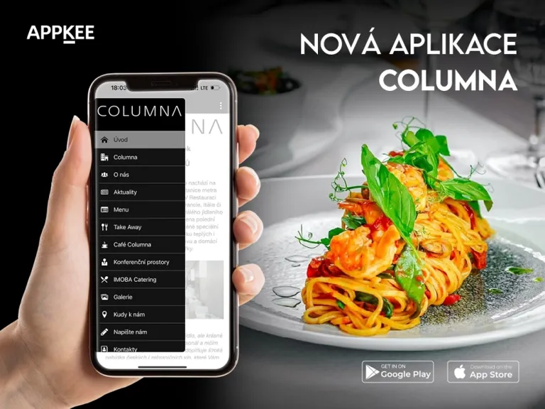 COLUMNA: přehledné informace pod vlastní značkou